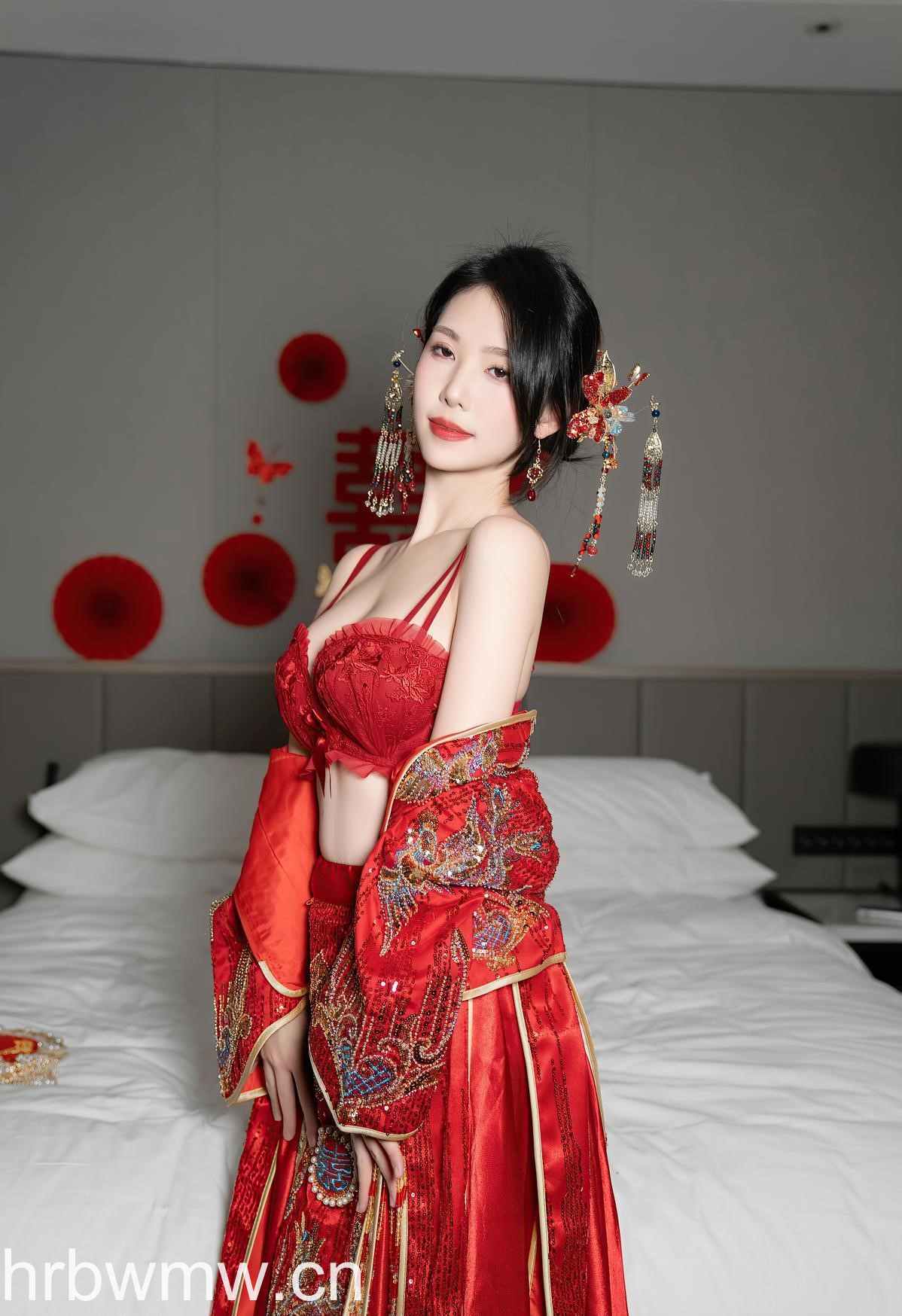 图片[2]-利世 婚房闹新娘 丝袜美腿（100张高清私房写真）-HRB