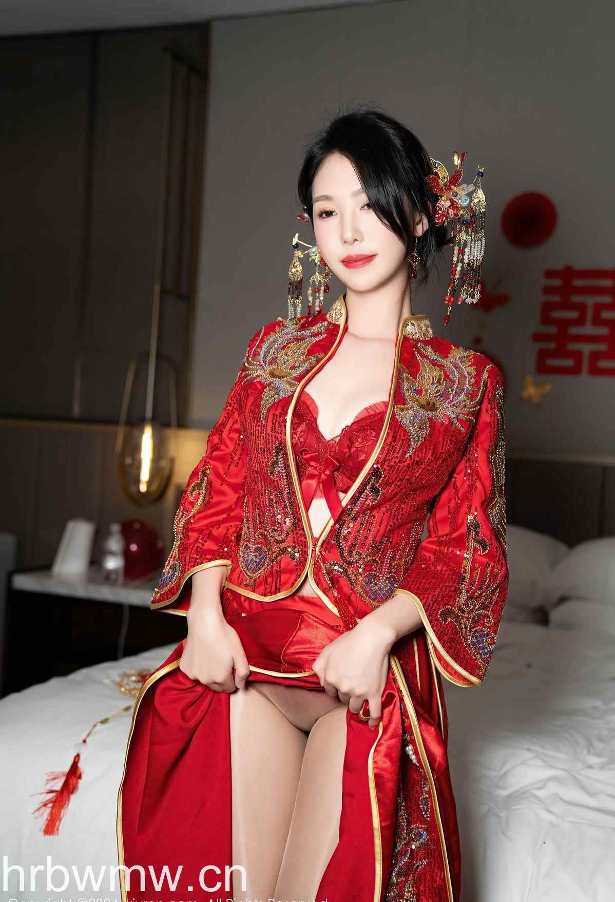 图片[4]-利世 婚房闹新娘 丝袜美腿（100张高清私房写真）-HRB